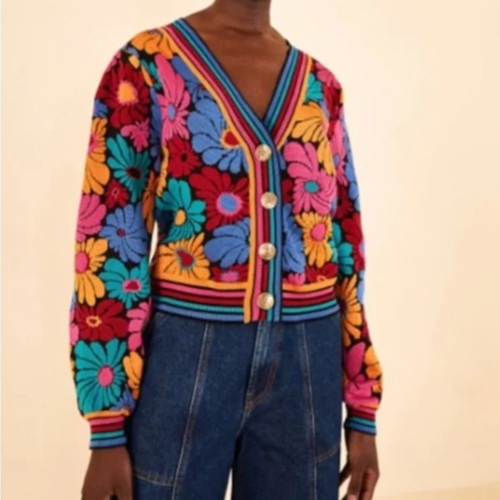FARM Rio Floral Women's Cardigan